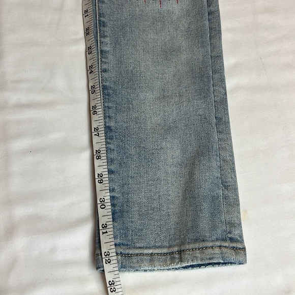 Embellished Embellish desert graphic Denim Indio Denim Light Blue SZ 30 - Picture 12 of 15
